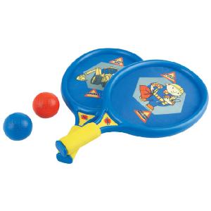 Born To Play Bob The Builder 2 Tennis Raquets and Balls