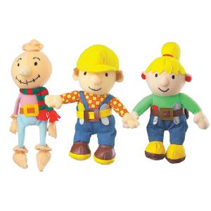 Bob The Builder Set of 3 Beanies