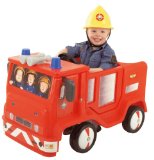 Fireman Sam Jupiter Ride In With Fireman Sam Helmet With Sounds