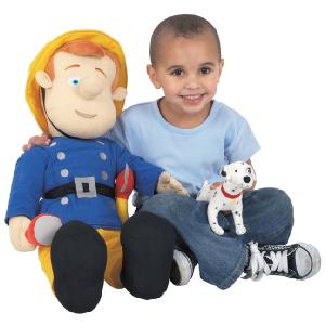 Giant Fireman Sam With Beanie