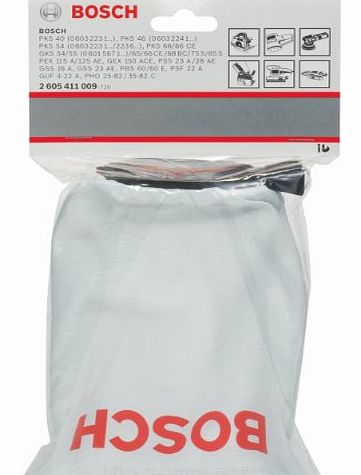 2605411009 Dust Bag for Random Orbit, Belt, Orbital Sanders, Handheld Circular Saws