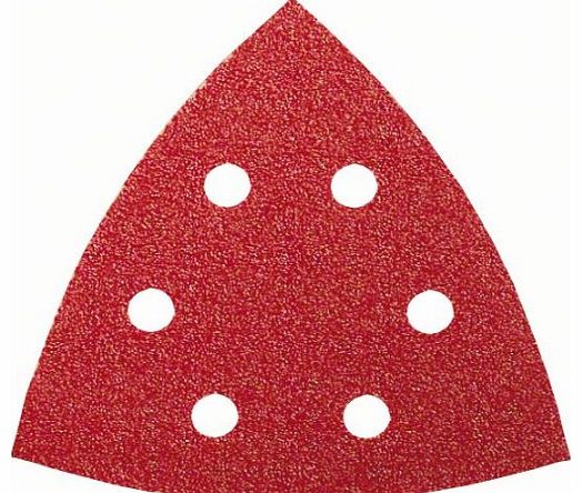 2609256A55 Sanding Sheets Pack of 5 for Delta Sanders Diameter 105 mm Number of Holes 6 Grit 40