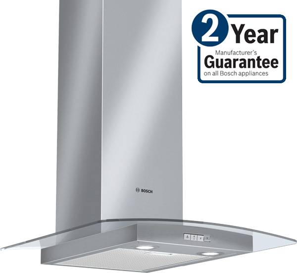 Bosch DWA06W451B Classixx 60cm Chimney Hood in