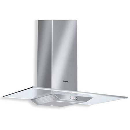 Bosch DWA095550B Brushed Steel Chimney Hood