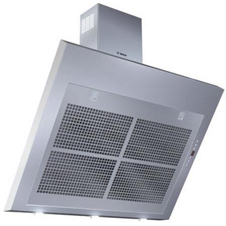 Bosch DWK096651B Brushed Steel Chimney Hood