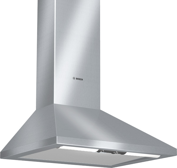 Bosch DWW061350B 60cm Chimney Hood in Brushed