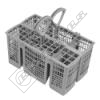 Grey Dishwasher Cutlery Basket