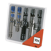 Multi-Purpose Jigsaw Blades Set Bayonet 10Pc