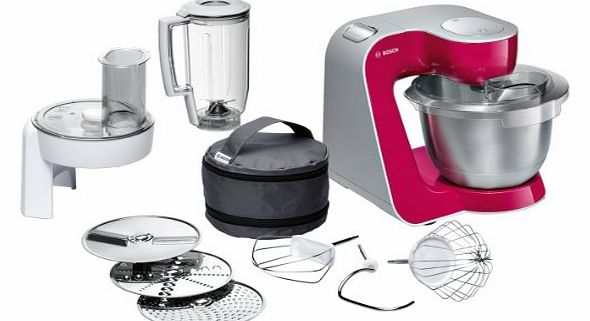 MUM54420 Multifunctional Food Processor in red