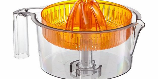 Bosch MUZ5ZP1 Citrus Fruit Juicer Transparent with Orange Juicing Implement Compatible with Bosch MUM5 Food Processor