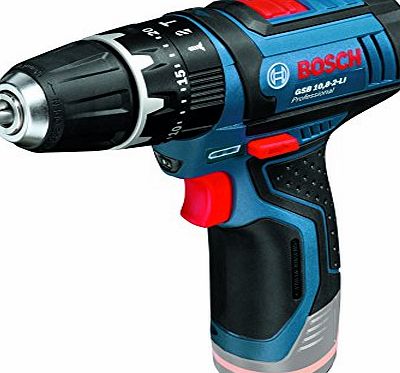 Bosch Professional GSB 10.8-2 LI 10.8V Body Only Cordless Li-Ion 2-Speed Combi Drill in Carton