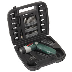 PSR2.4V Screwdriver and 65 Piece Accessory Set