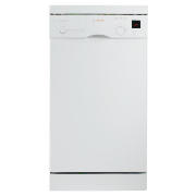 Bosch SRS55C02GB White Slimline DishWasher