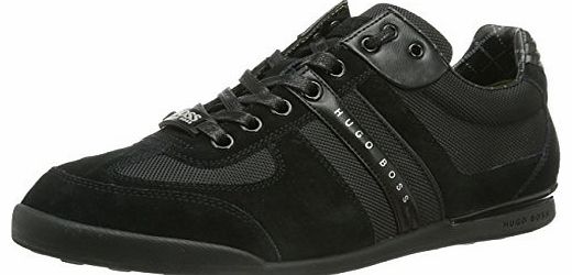 BOSS Green  Mens Akeen Trainers, Black, 8.5 UK