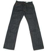 Hugo Boss (HB25) Regular Fit Button Fly Jeans