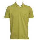 Hugo Boss Lime Green Pique Polo Shirt (Fero)