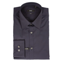 Hugo Boss Navy Long Sleeve Slim Fit Shirt (Max)