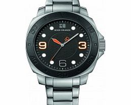 BOSS Orange Mens Black and Silver H-2301 Watch