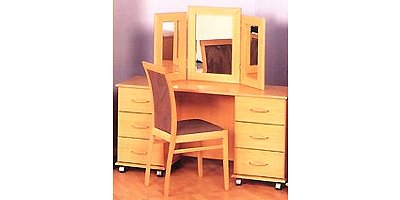 Boston 2 over 3 Drawer Dressing Table