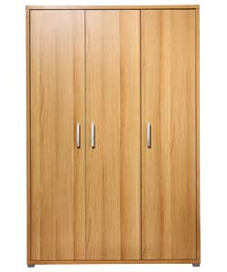 Light 3 Door Wardrobe