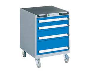 Bott heavy duty trolleys (low 4 drawers)