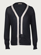 knitwear navy white