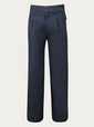 bottega veneta trousers navy