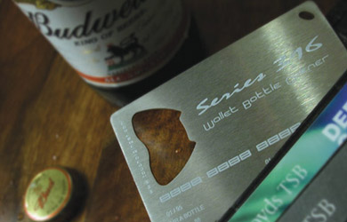 Bottle Opener By Wallet Essentials