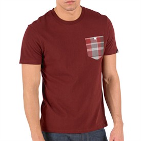 Mens Laddie Patch Pocket T-Shirt Cordovan