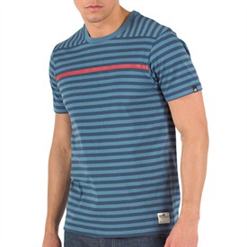 Mens Lahela Stripe T-Shirt Stellar