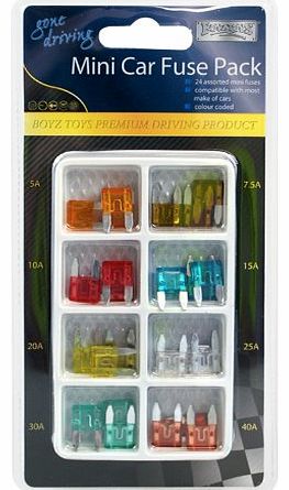 Boys toys Gone Driving - Mini Car Fuse Pack