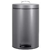 Brabantia 12l Pedal Bin Platinum