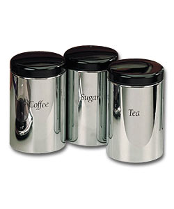 Chrome Storage Jars