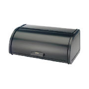 matt black bread bin