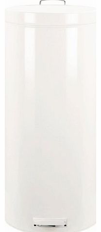 Pedal Bin, 30 Litre - White