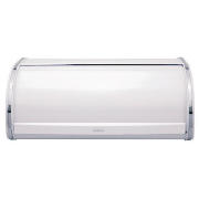 White Roll Top Bread Bin