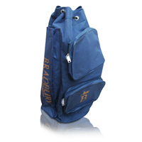 Bradbury Duffle Bag - Blue/Gold.