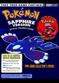 BradyGames Pokemon Sapphire & Ruby Guide Cheats