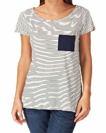 Womens Brakeburn Sailor Scoop Neck T-Shirt -