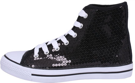 sequin black