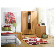 Triple Wardrobe, Oak Effect