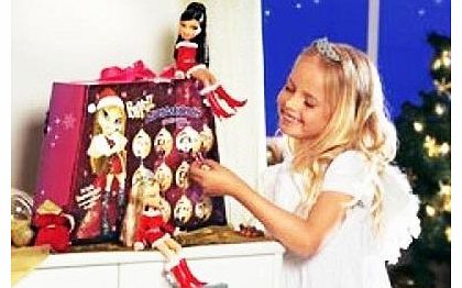 Bratz  - ADVENT CALENDAR - 24 Surprises - incl. Christmas Outfit for Bratz-Doll 