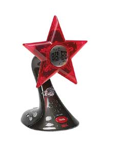 Rock Angelz Star Alarm Clock