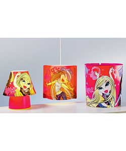 Stars Kool-Lite Shade and Bin Set