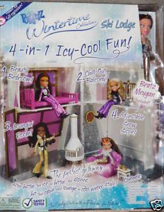 Winter Time Ski Lodge With Free Meygan Doll