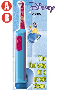 girls battery toothbrush