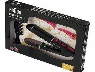 Braun Hair Straightening Set