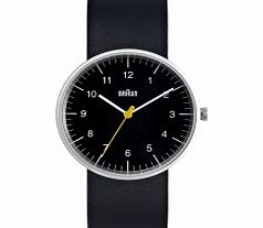 Braun Mens All Black Quartz Watch