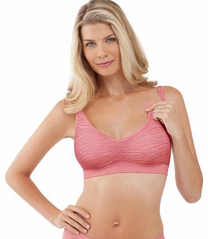 Bravado Signature Body Silk Seamless Nursing Bra Rose (XL, jungle rose)