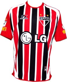 Topper Sao Paolo away 2005